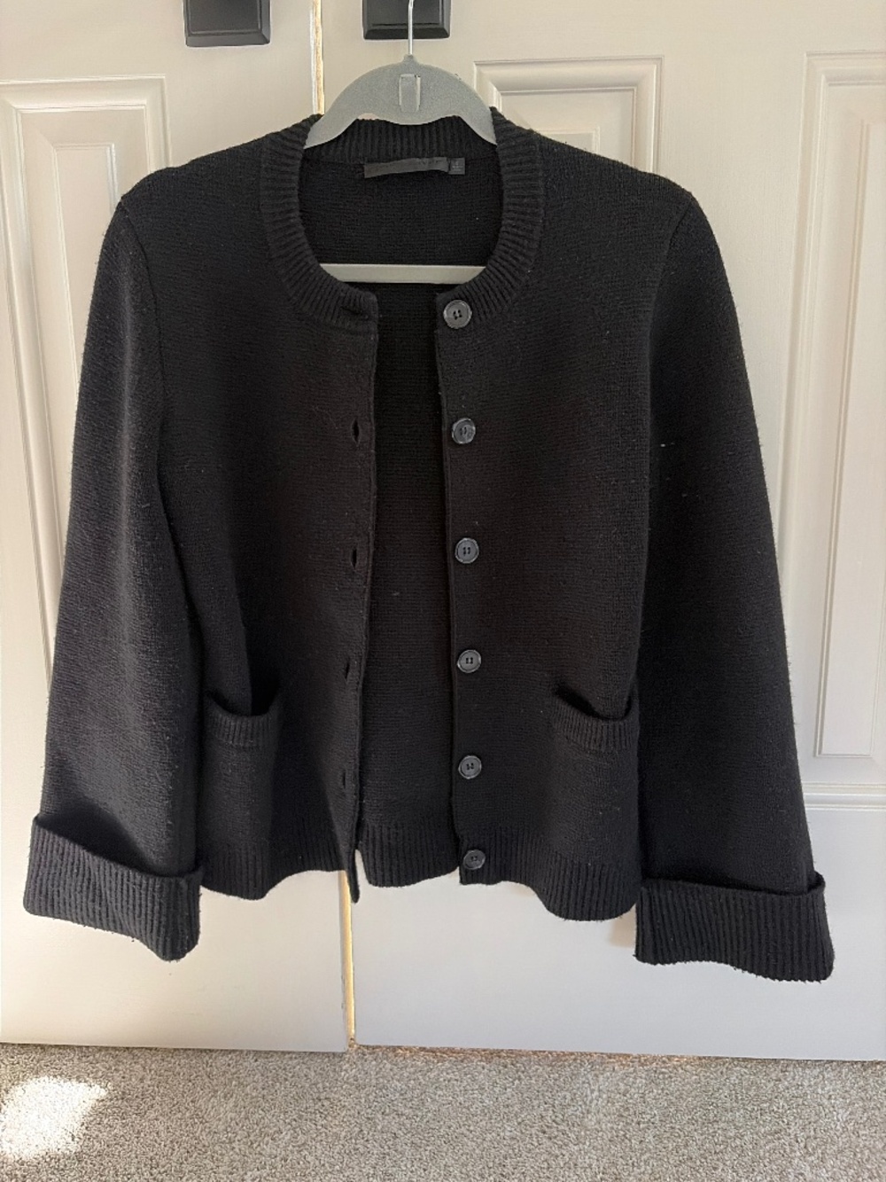 Jenni Kayne Cooper Cardigan (Black), size S